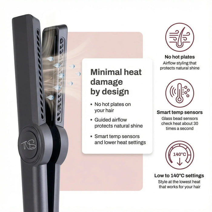 TNS hair Hair Straightener Dryer TNS SuperSilk - 2 in 1
