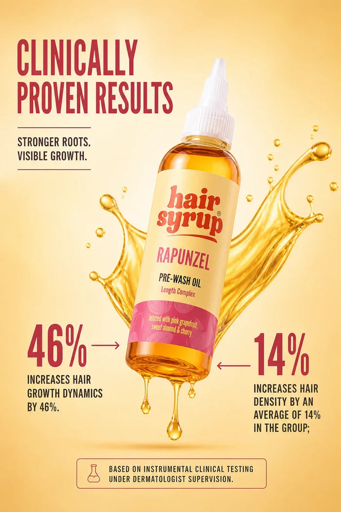 Hair Syrup Rapunzel Pre Wash Hair Oil 100ml