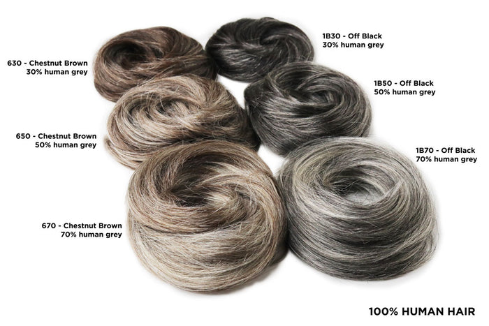 Hairart 6 Inch Hair Wrap - The Grays Collection