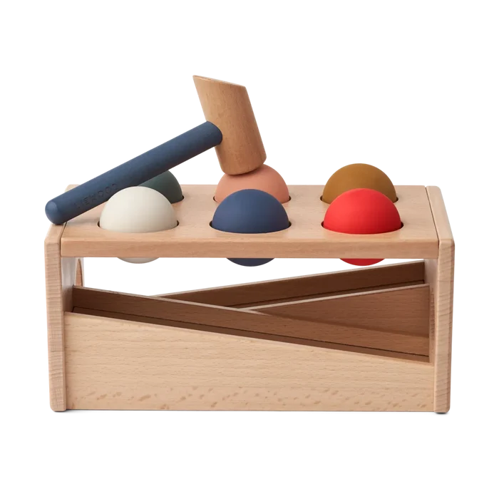 Liewood - Hammer Game - Bartelemy - Golden Caramel Multi Mix - Side Look