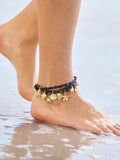 Happy Threads Charm Anklet-view 1