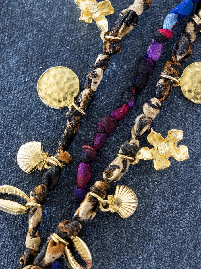 Happy Threads Charm Anklet-view 3
