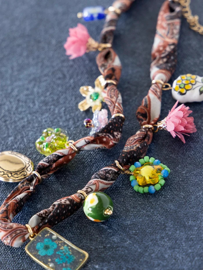 Happy Threads Charm Necklace-view 3