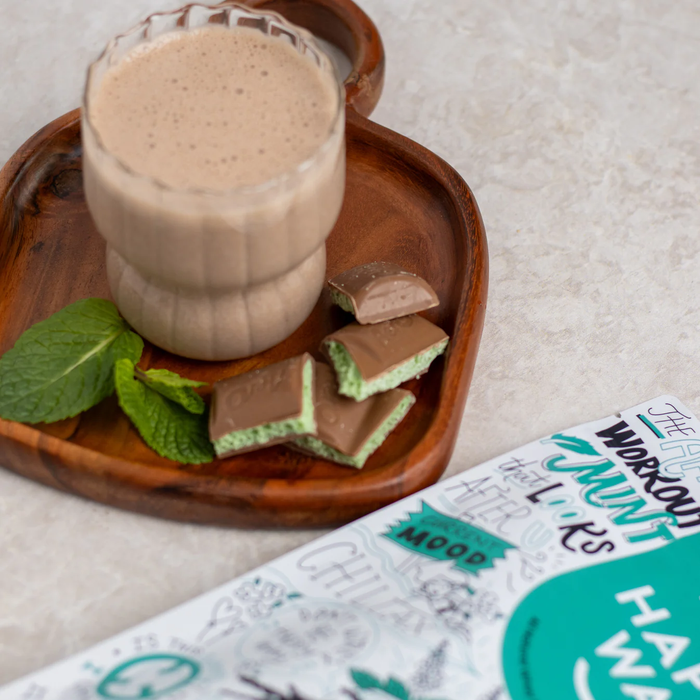 Happy Way Whey Protein Happy Way Choc Mint Whey Protein Powder 500g