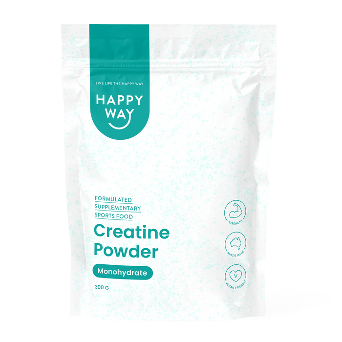 Happy Way Sports & Energy Drinks HAPPY WAY Creatine 100%(Flavourless) 300g