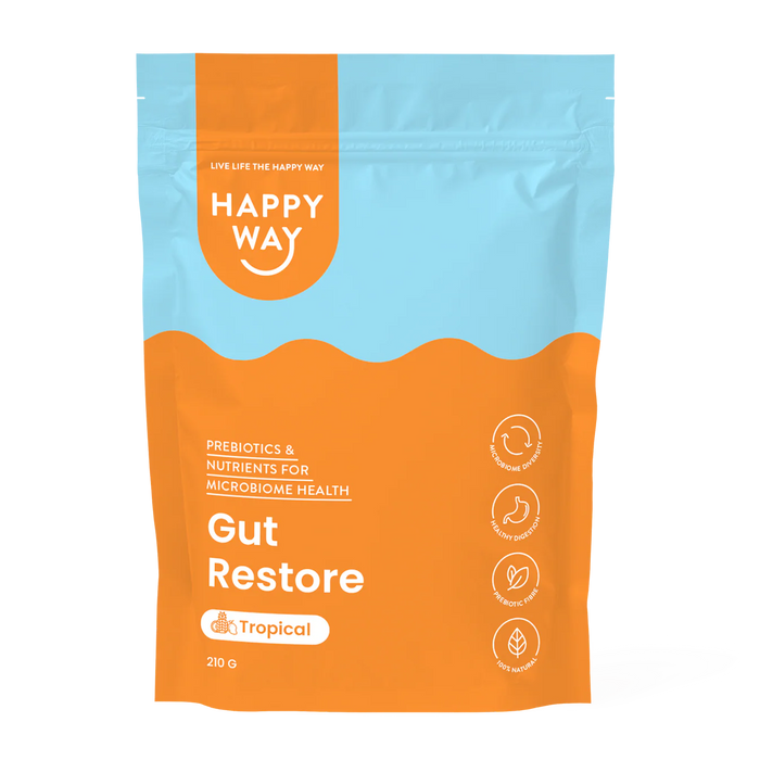 Happy Way Supplement Happy Way Gut Restore Tropical Powder 210g