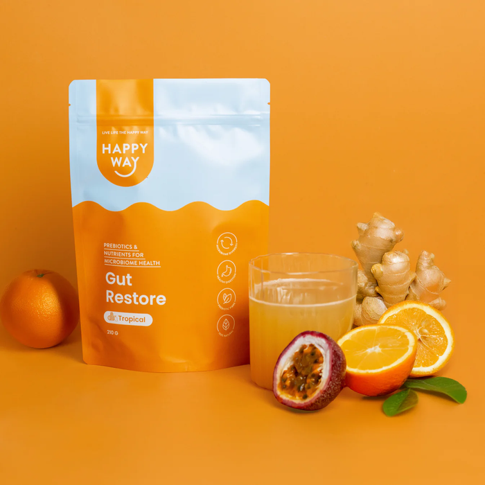 Happy Way Supplement Happy Way Gut Restore Tropical Powder 210g