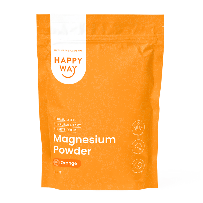 Happy Way Drink Happy Way Magnesium Powder 315g - Orange