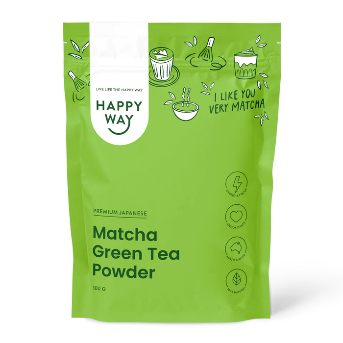 Happy Way Matcha Happy Way Matcha Green Tea Powder 100g
