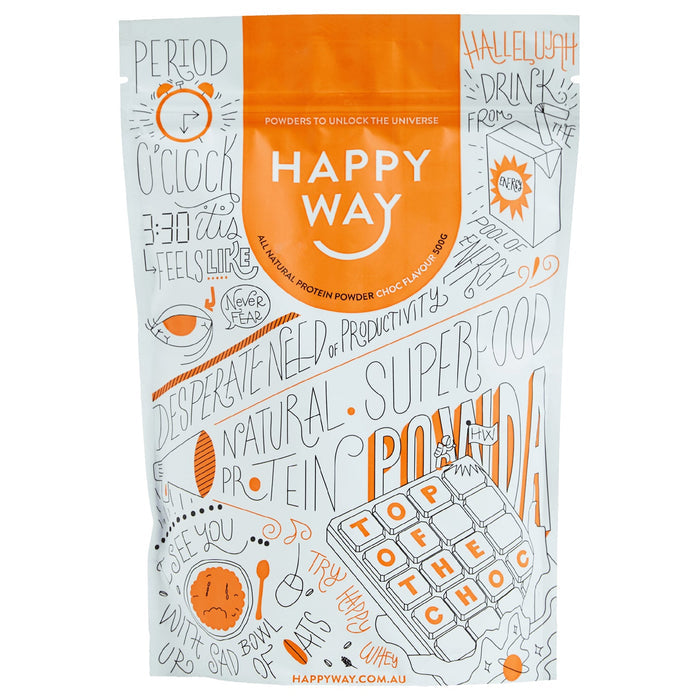 Happy Way Whey Protein Happy Way Whey Protein Powder Chocolate
