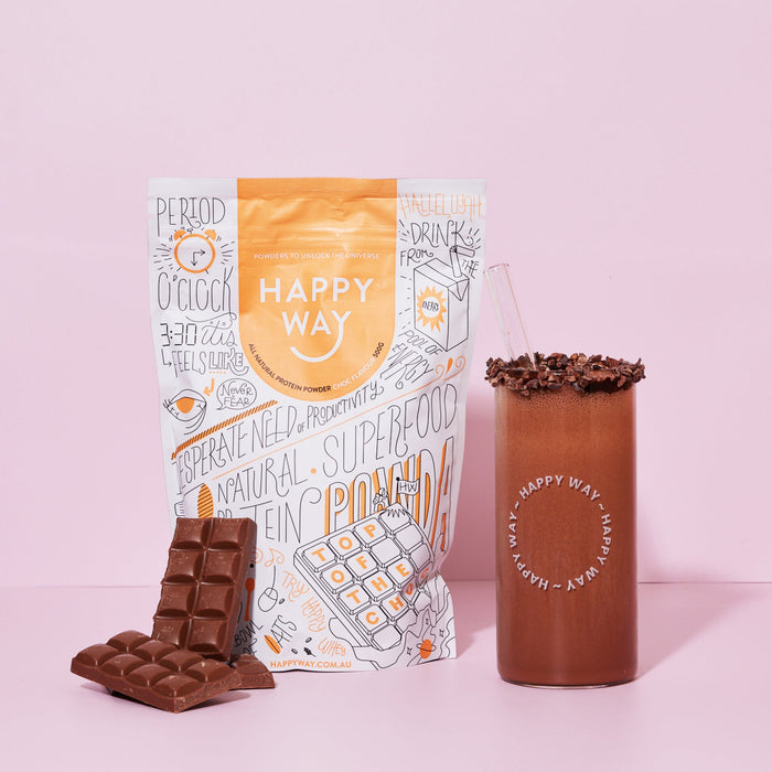 Happy Way Whey Protein Happy Way Whey Protein Powder Chocolate