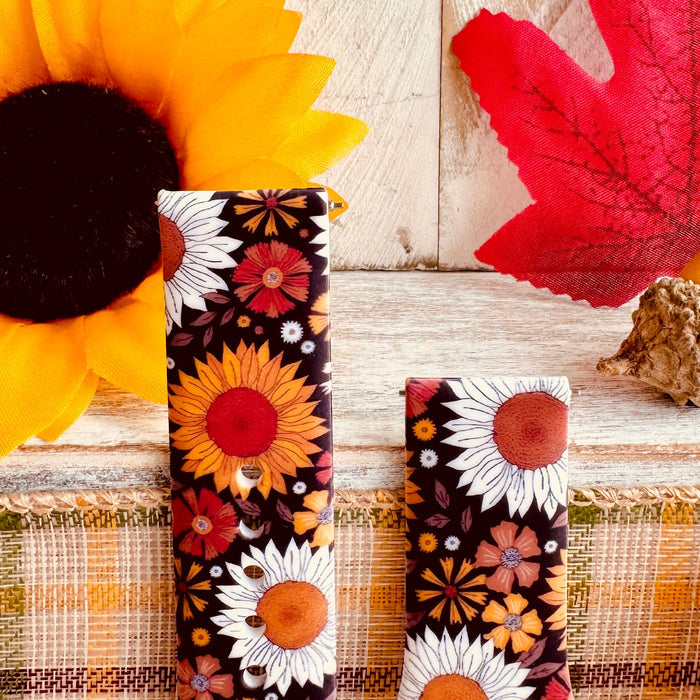 Harvest Sunflowers Print Silicone Band For Fitbit Versa 1/2