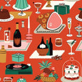 Holiday Soiree- Merry & Mod Fat Quarter