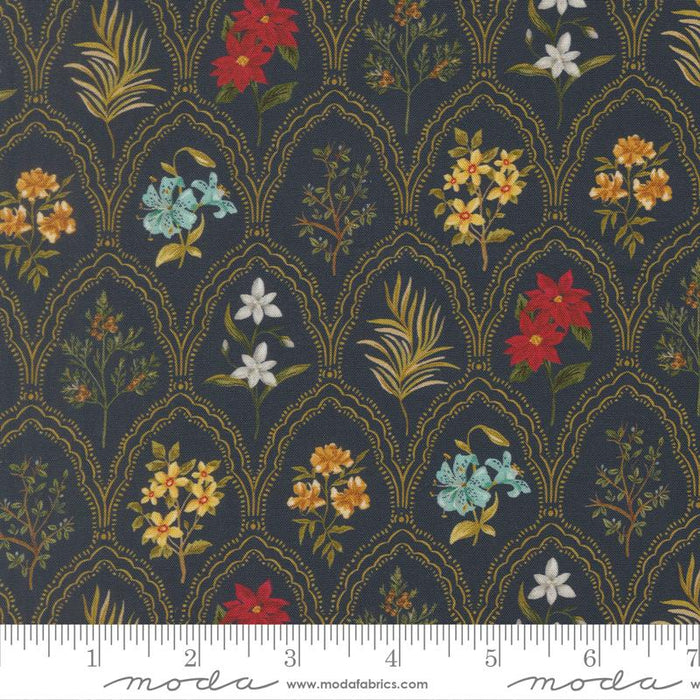Holy Night- Bearing Blooms Floral- Silent Night- Fat Quarter