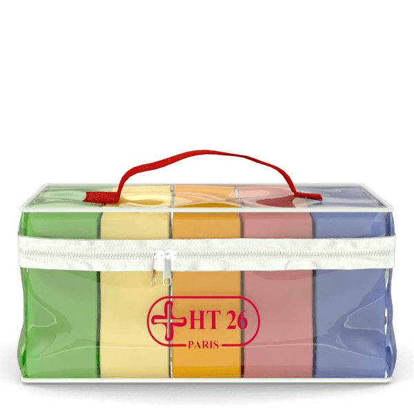 HT26 Paris - Set of 5 Marseille soap 150 gr in 5 fragrances - ShanShar Beauty : The world of beauty.