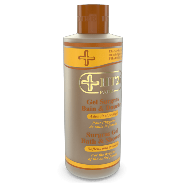 HT26 Paris - Surgras gel bath and shower cream for dry and sensitive skin 1000ml - ShanShar Beauty : The world of beauty.