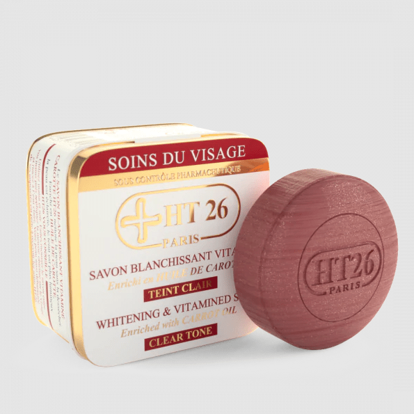HT26 PARIS Savon Eclaircissant Carotte - Donne un teint plus clair - Pain de - ShanShar Beauty : The world of beauty.