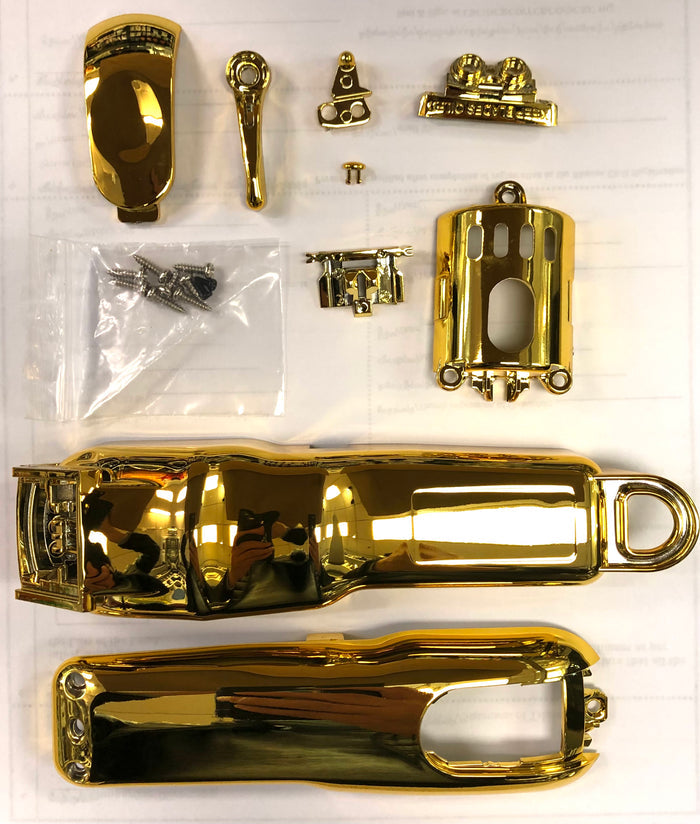 Wahl Clipper Complete Lid Set  for 5 Star Magic Clip - Gold & Silver - Palms Fashion Inc.