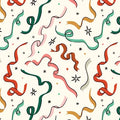 Ivory Multi- Unwrapping Joy- Merry & Mod Fat Quarter