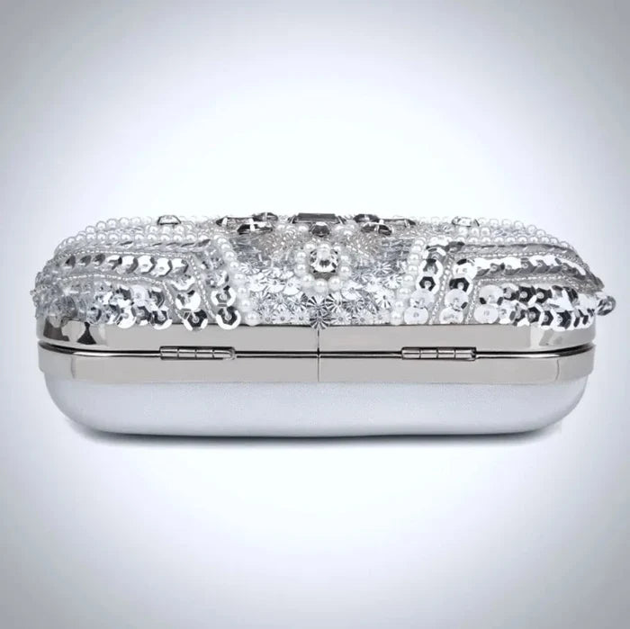 Wedding Accessories - Beaded Bridal Handbag Clutch