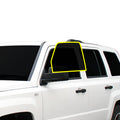 For Jeep Patriot 2008 - 2017 Premium Nano Ceramic Precut Window Tint Film Kit Front Rear Windows Windshield - Bogar Tech Designs