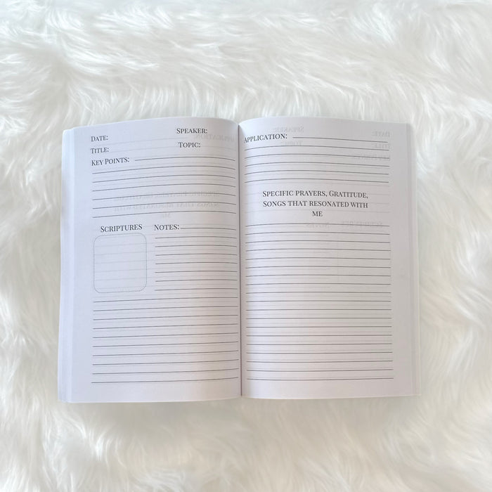 Judith Sermon Notes Journal