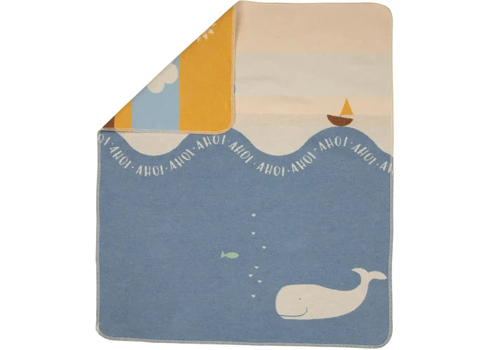 Juwel Baby Blanket - Whale