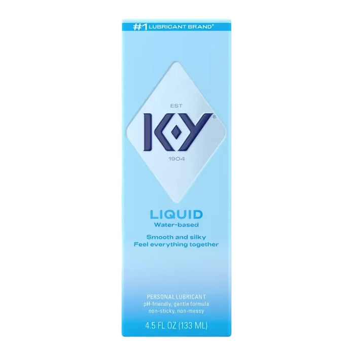 K-Y Liquid Classic Water-Based Personal Lubricant - 4.5 fl oz - 24 Pack