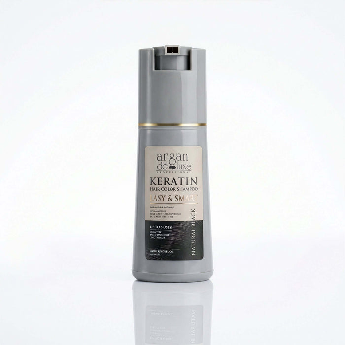 black hair color shampoo