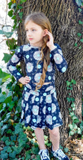 Kids Black Concho & Brands Athleisure Set