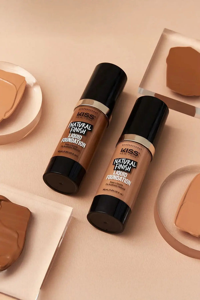 KISS NEW YORK NATURAL FINISH PRO LIQUID FOUNDATION RED BEAUTY