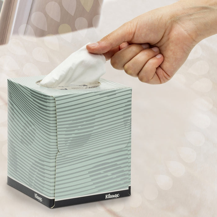 Kleenex 4721 Kleenex Facial Tissues Cube 2 Ply White