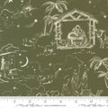 Landscape Holly- Guided By A Star- Fat Quarter