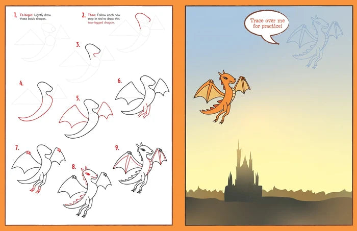 Learn To Draw Dragons Book