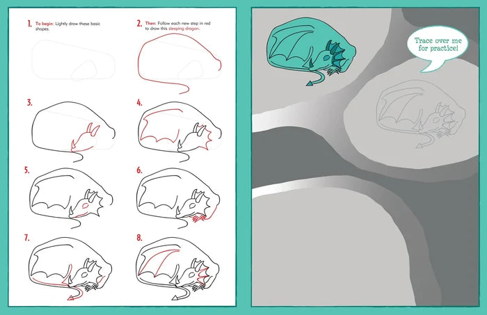Learn To Draw Dragons Book