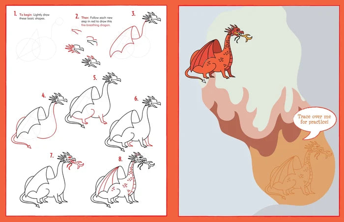 Learn To Draw Dragons Book
