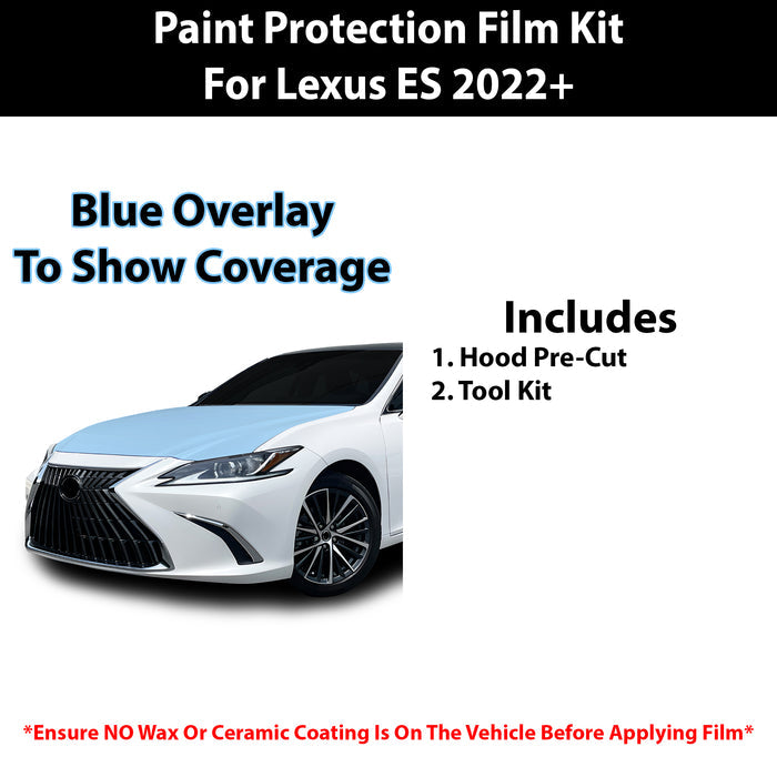 Fits Lexus ES (F Sport) 2019+ Precut Premium Paint Protection Film Clear Bra PPF Decal Film Kit Cover - Bogar Tech Designs