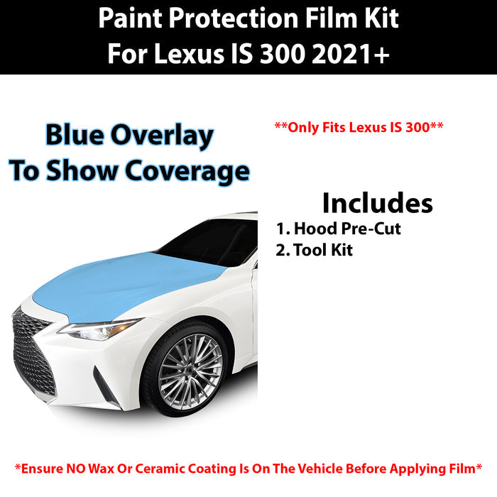 Fits Lexus IS (300) 2021+ Precut Premium Paint Protection Film Clear Bra PPF Decal Film Kit Cover - Bogar Tech Designs