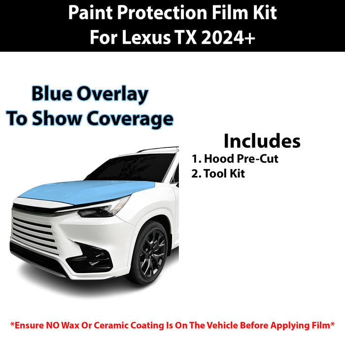 Fits Lexus TX (500H F Sport Performance Premium/ Luxury) 2024+ Precut Premium Paint Protection Film Clear Bra PPF Decal Film Kit Cover - Bogar Tech Designs