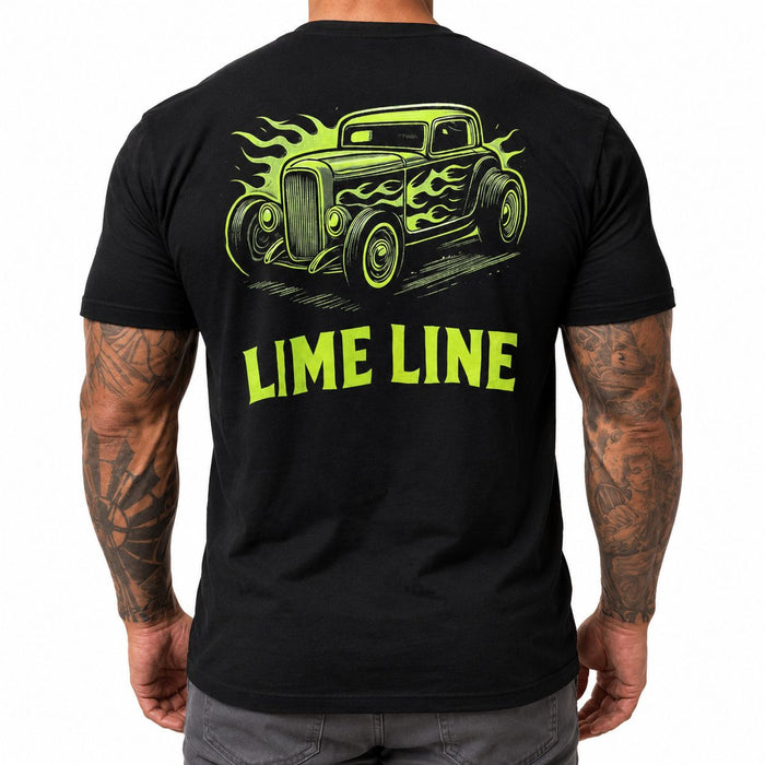 LiME LiNE Extra Long Breatheable T-shirt - Available in 5 Sizes