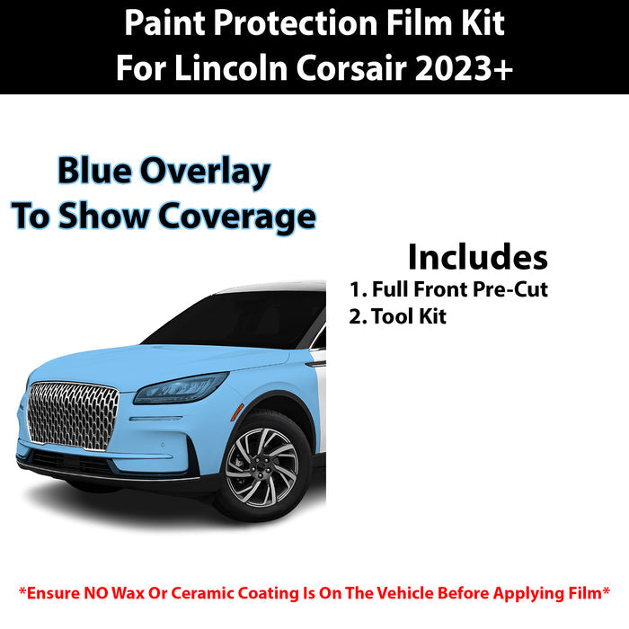 Fits Lincoln Corsair 2023+ Precut Premium Paint Protection Film Clear Bra PPF Decal Film Kit Cover - Bogar Tech Designs