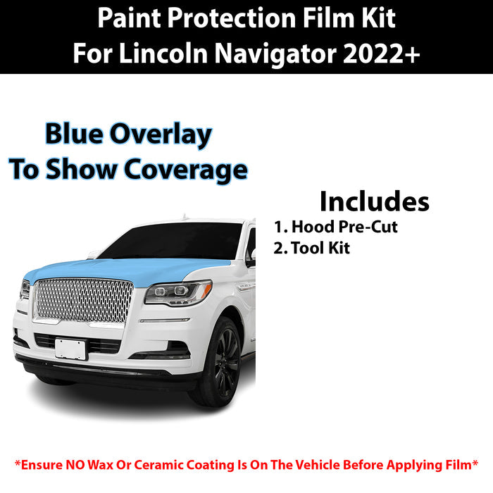 Fits Lincoln Navigator 2022+ Precut Premium Paint Protection Film Clear Bra PPF Decal Film Kit Cover - Bogar Tech Designs