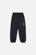 Lined Splash Pants Black Fleece-0