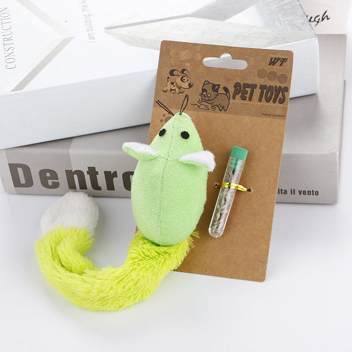 Long Tail Mouse Cat Teaser Toy – Interactive Pet Play Toy
