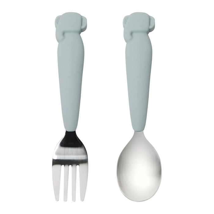 Loulou Lollipop - Kids Utensils Set: Elephant