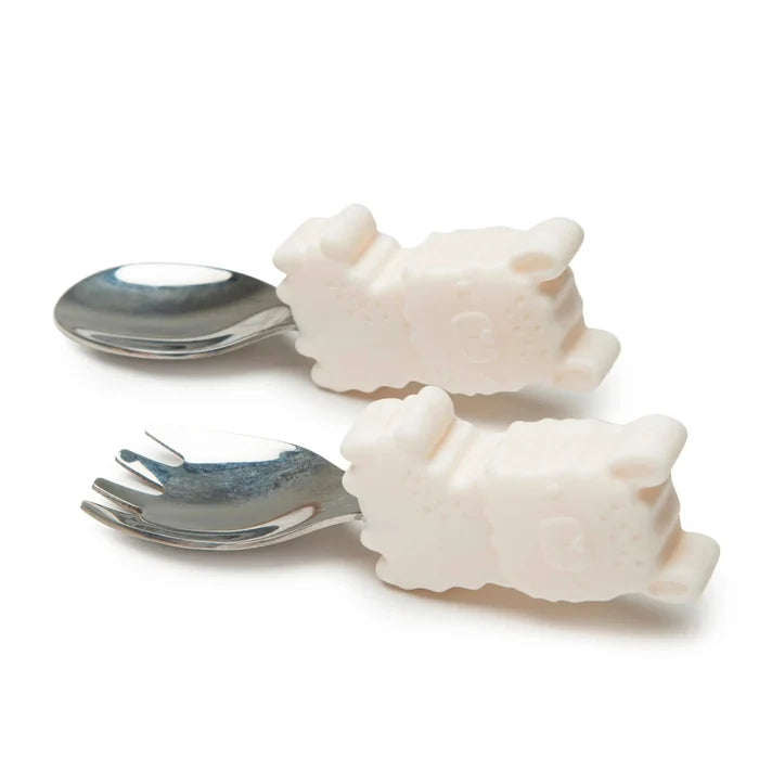 Loulou Lollipop - Learning Utensils Set: Llama