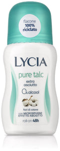 Lycia Deodorant Roll On Pure Talc 50 ml