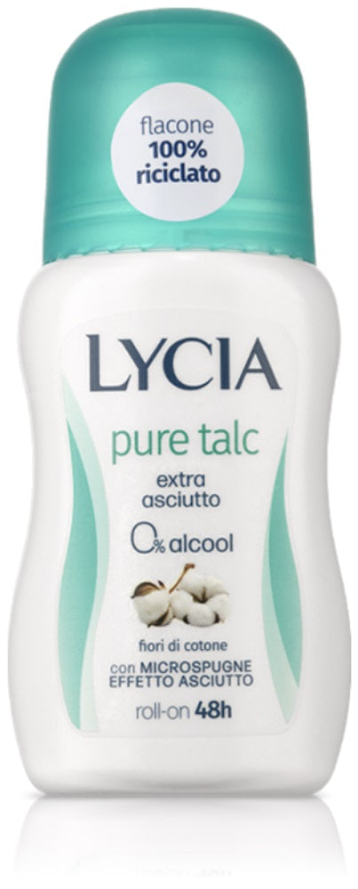 Lycia Deodorant Roll On Pure Talc 50 ml