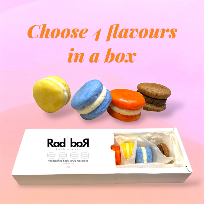 Macaron Body Bubble Scrub