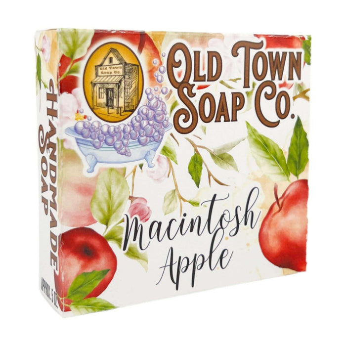 Macintosh Apple -Bar Soap - Old Town Soap Co.